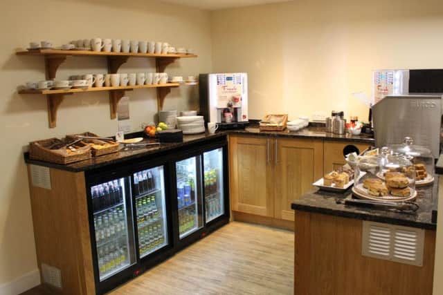 There's a vast selection of food and drink on offer