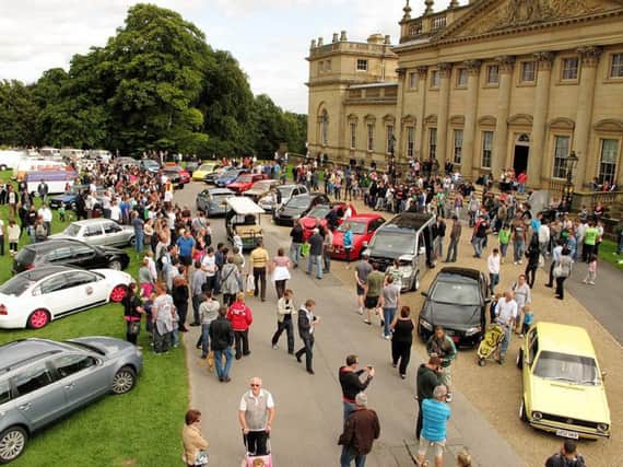 Motor fans heading to the 13th VW Festival at Harewood House