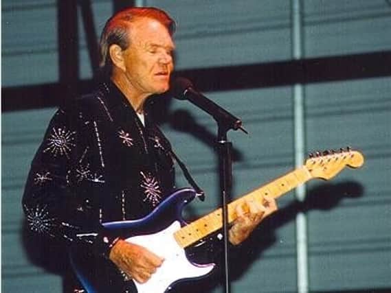 Country music star Glen Campbell.