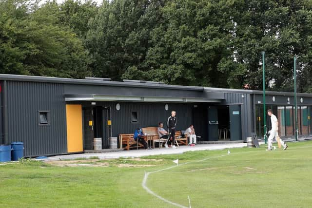 The new pavilion at Bawtry CC, Bawtry, United Kingdom, 19th August 2017. Photo by Glenn Ashley Photography.