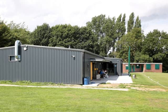 The new pavilion at Bawtry CC, Bawtry, United Kingdom, 19th August 2017. Photo by Glenn Ashley Photography.