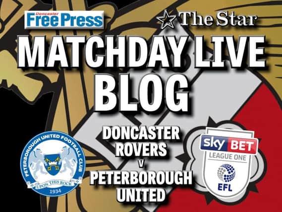 Doncaster Rovers v Peterborough United