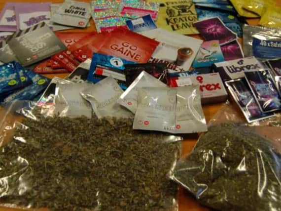 Psychoactive substances seized in Sheffield