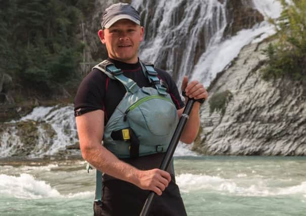 Soldier, Lee Simpson, from Doncaster has successfully completed a major Army challenge near the Rocky Mountains in Canada, kayaking through rapids while guarding against the threat of wild bears