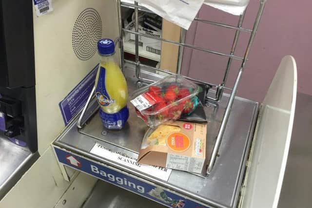 You are breaking the law if you steal a carrier bag at the checkout.