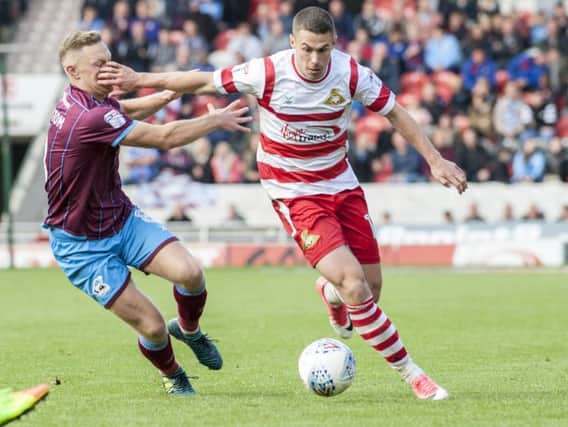 Tommy Rowe was a surprise inclusion against Scunthorpe