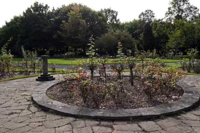 The location for the planned Kings Own Yorkshire Light Infantry memorial at Elmfield Park. Picture: Marie Caley NDFP KOYLI Memorial MC 3