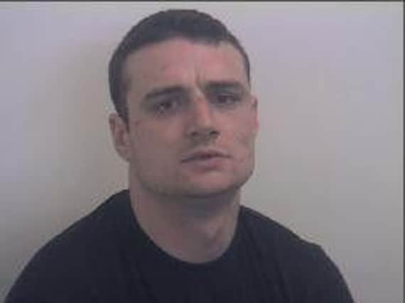 Benjamin Handley attacked a prison guard with an improvised weapon he made using a tin of sardines and a sock