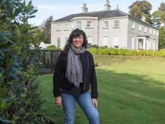 Donna Pirie is putting her luxury 6 bedroom house up for grabs in a Christmas competition in hope to raise money for charity. Picture: Michal Wachucik/Abermedia