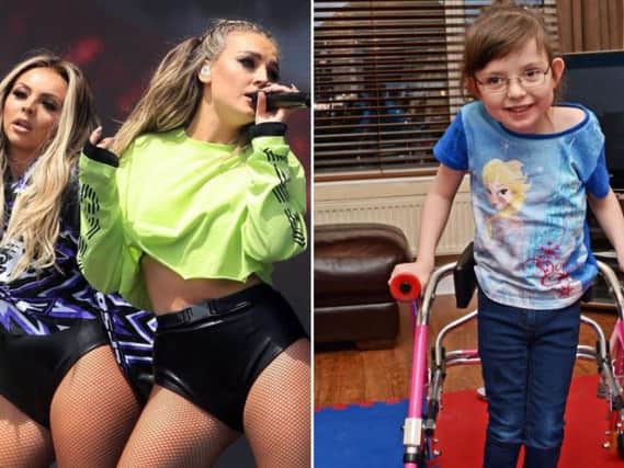 Doncaster girl Mae Fox has dreams of meeting girl group Little Mix on the Sheffield leg of their tour.