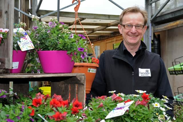 Neil Grant, of Ferndale Garden Centre. Picture: Andrew Roe