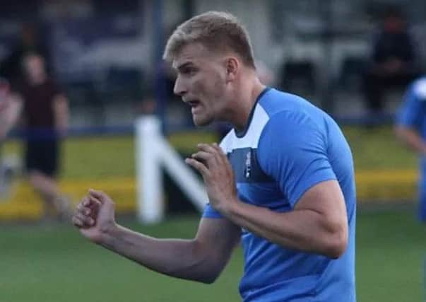 Leon Cusworth was on target for Rossington. Photo: Justin Parker
