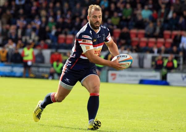 Simon Humberstone made just one successful kick in the Knights' defeat at Richmond