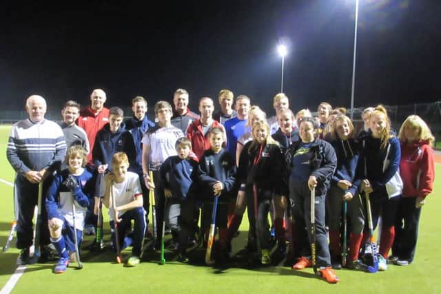 Players from Doncaster Hockey Clubs Monday night social games