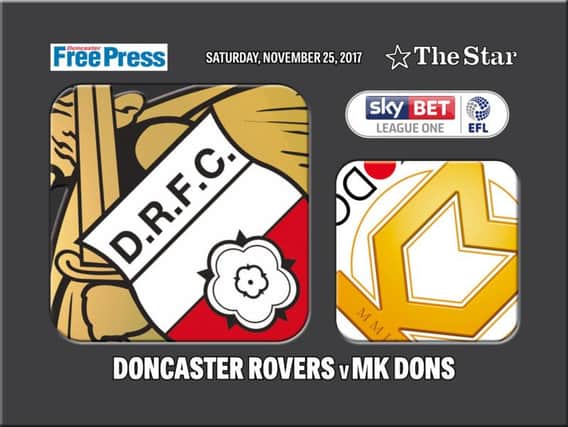 Rovers v MK Dons