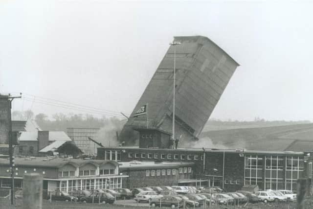 Brodsworth Colliery is demolished in 1992.