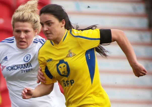 Jess Sigsworth was on the scoresheet for Belles.