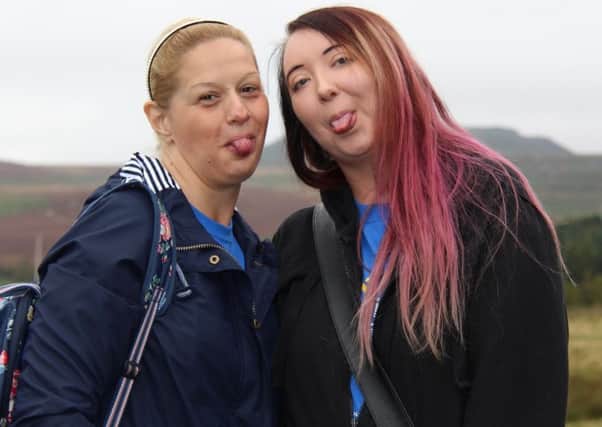Rebecca Dowson (Left) and friend, Sarah Lythe raised funds for Sheffield Hospitals Charity