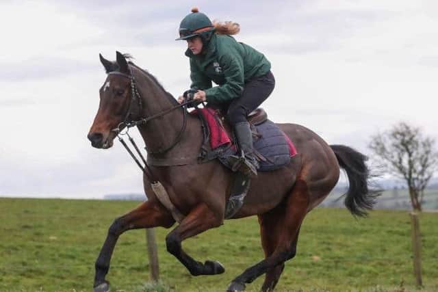 Blaklion, impressive winner of the Randox Health Becher Chase over the Grand National fences at Aintree on Saturday.