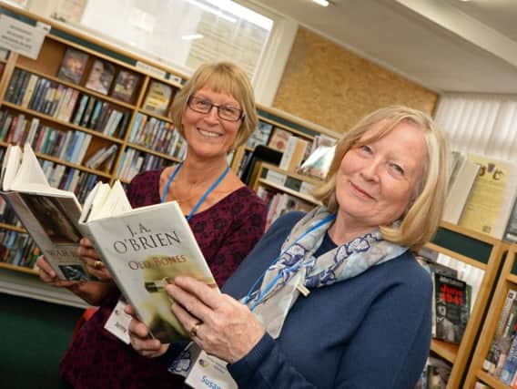 Volunteers Jenny Hambleton and Susan Baker, pictured. Picture: Marie Caley NDFP Cantley Library