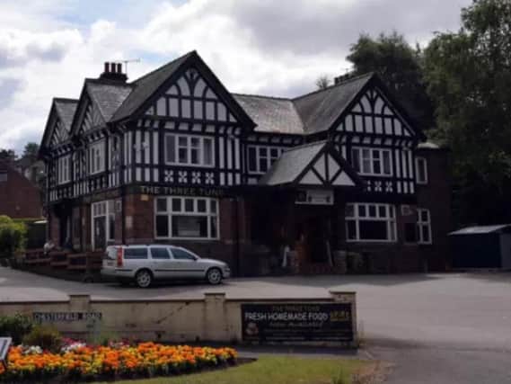 The Three Tuns in Dronfield.