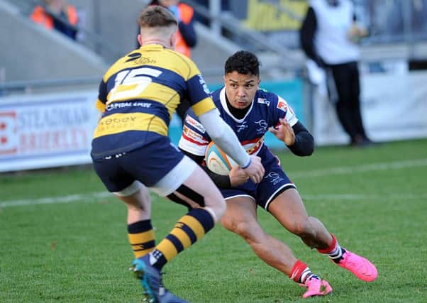 Curtis Wilson scored two tries in the Knights' win over Cardiff Blues