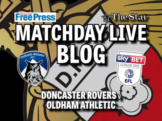 Doncaster Rovers v Oldham Athletic
