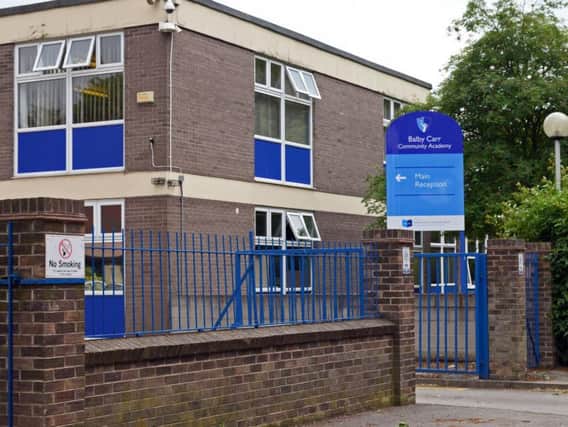Balby Carr Community Academy. Picture: Marie Caley NDFP 08-06-15 Balby Carr MC 2