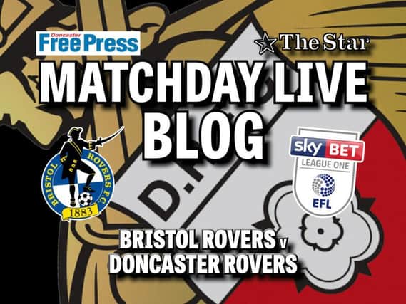 Bristol Rovers v Doncaster Rovers