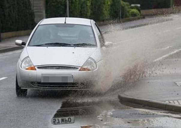 Driving through a puddle could cost you 5,000.