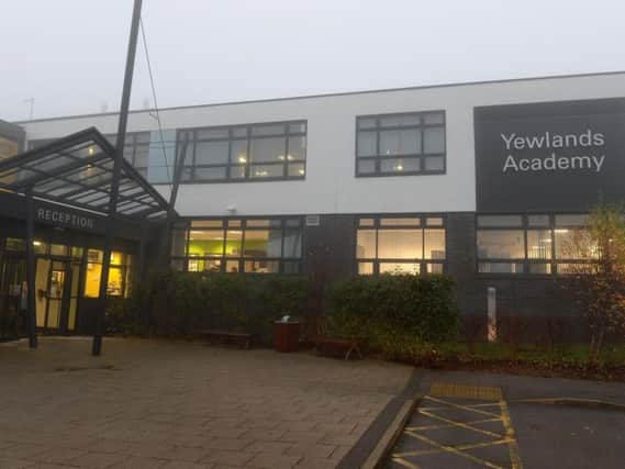 Yewlands Academy in Sheffield was one of 21 schools left in the lurch when Wakefield City Academies Trust collapsed