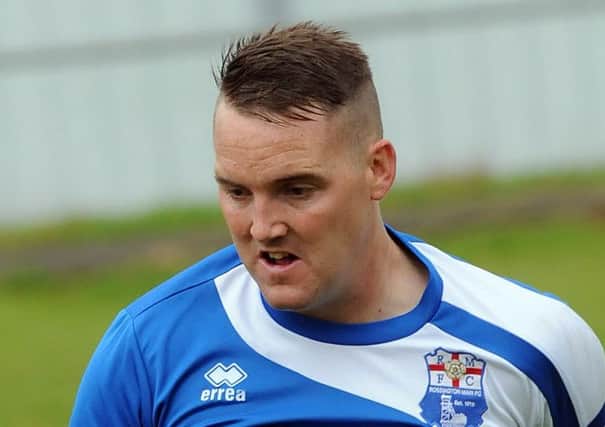 Lee Holmes was on target again for Rossington.