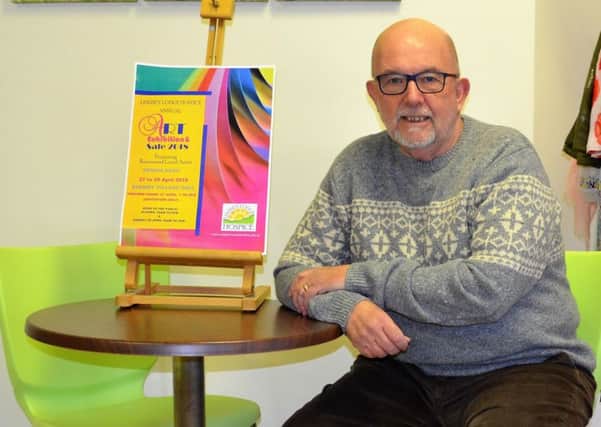 Artist Dennis Nash, whose work will be featured in Lindsey Lodge Hospices art exhibition and sale in April