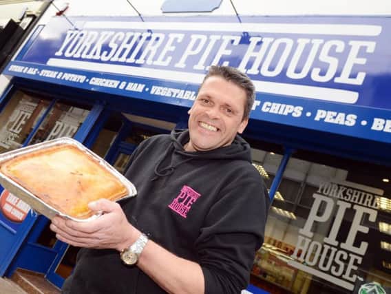 Yorkshire Pie House owner Andy Milner.