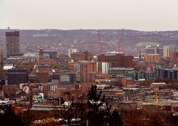 Sheffield skyline. Picture Scott Merrylees
