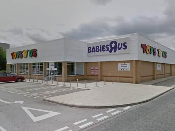The Doncaster branch of Toys R Us.