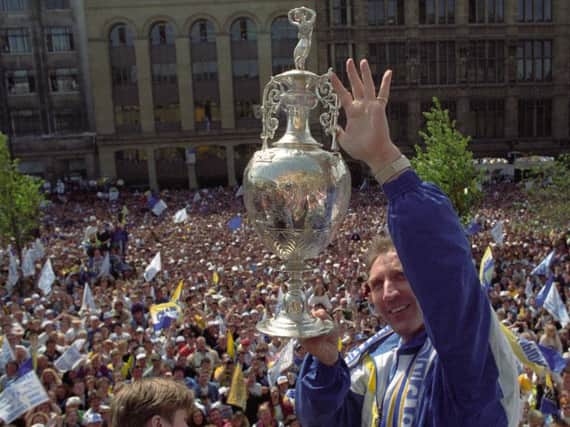 The event celebrates Leeds United's 1992 Division One title win.