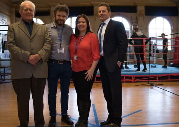(From left) Peter Atkinson, John Irwin, Jackie Irwin, Jason Mace, all of which are trustees of the Dearne Valley Personal Development Centre, based in the Empress Building.