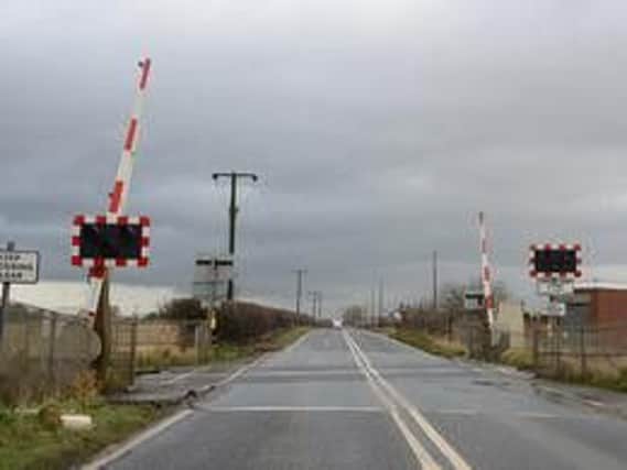 The level crossing at Stainforth (photo: British Transport Police)