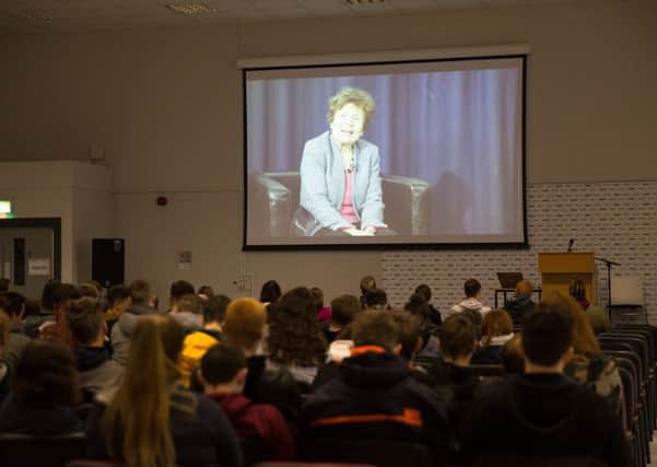 A live webinar in aid of the Holocaust Memorial Day at North Lindsey College