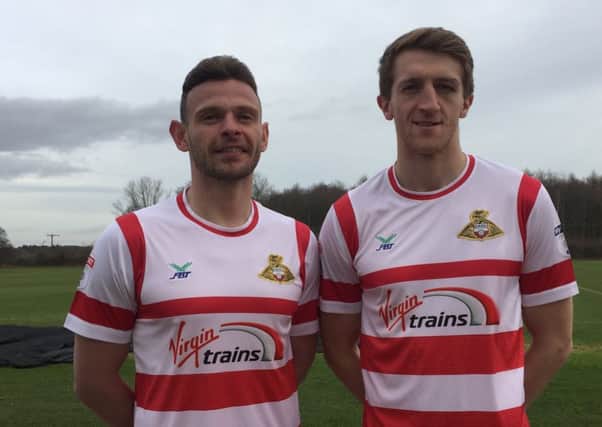 New Rovers signings Andy Boyle and Tom Anderson