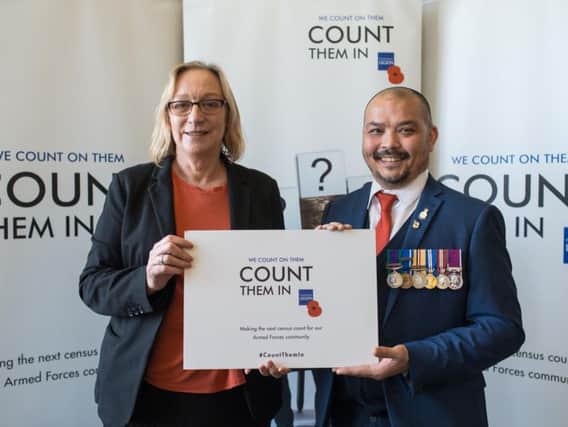 MP Gill Furniss and a veteran launch the campaign.