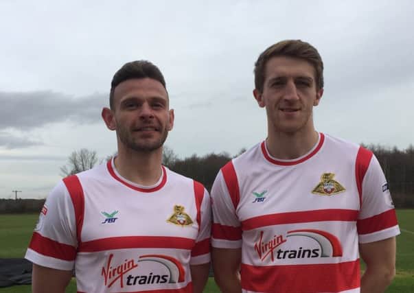 New Rovers signings Andy Boyle and Tom Anderson