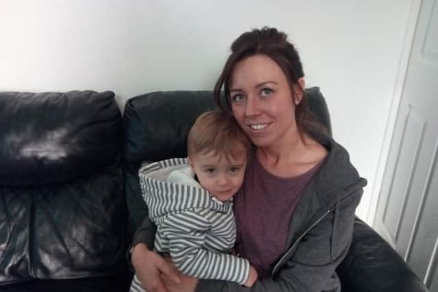 Lyndsey Kociuba with son Charlie. Lyndsey is setting up a charity to support those affected by NEC after losing a baby, Ollie,  to the illness
