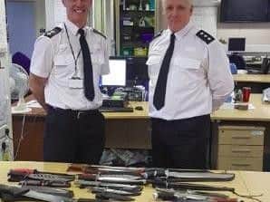 Ch Supt Shaun Morley (left), Detective Chief Inspector Paul Wilson