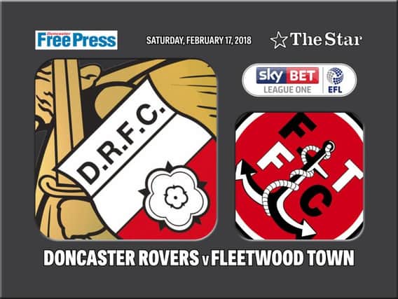 Doncaster Rovers v Fleetwood Town