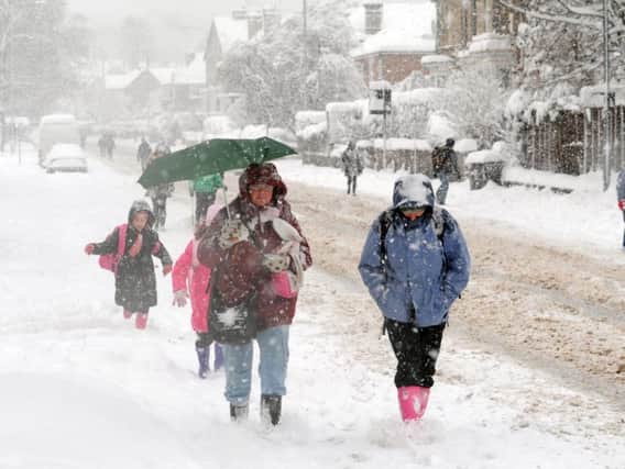 Winds from Siberia brough bitterly cold conditions and heavy snow to many parts of Britain in December 2010