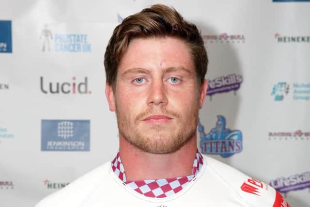 Doncaster Knights prop Ian Williams, who died on Tuesday