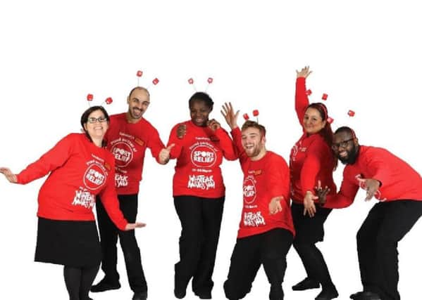 Stepping up, Sainsburys Edenthorpe  launches Sport Relief fundraising drive