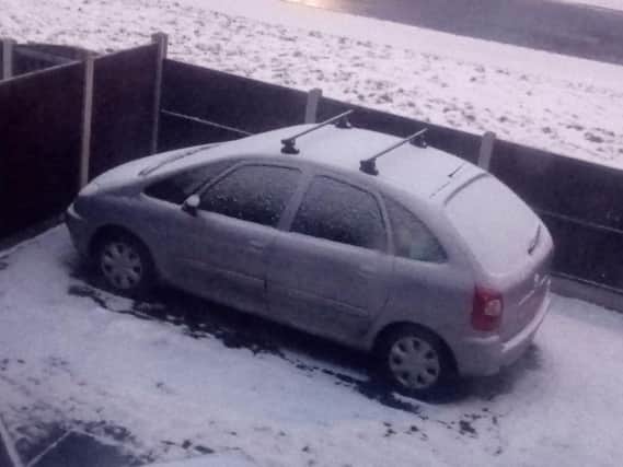 Drivers in Doncaster are waking up to another covering of snow this morning.